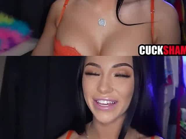 Wife 3some drilled in front of cuck spouse