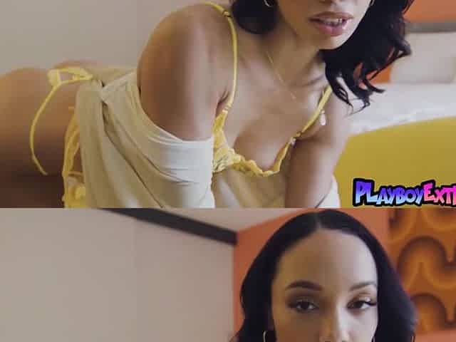 Alexis Tae In Ebony Muse Drops Off Her Fancy Lingerie