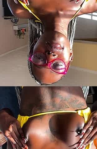 Amateur striptease and Solo masturbation
