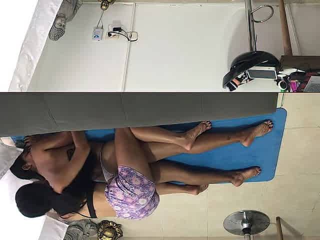 I massage my neighbour's body, this babe gets very excited