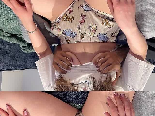 Giant Boob Massage Play and Worship