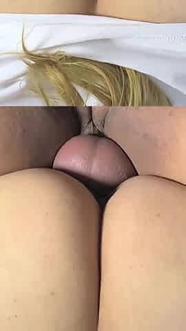 She Keeps Riding Stepbrother Cum and Keep Fucking, Big Ass Stepsister Makes Him Cum Twice Inside Pussy