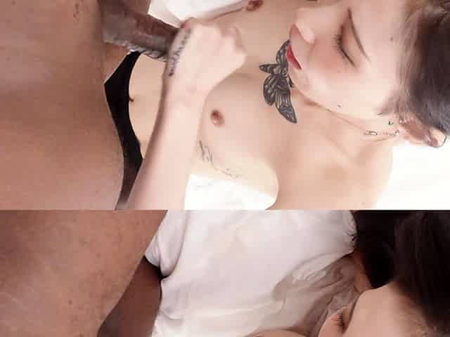 Japanese Hottie Gets Fucked & Creampied By BBC