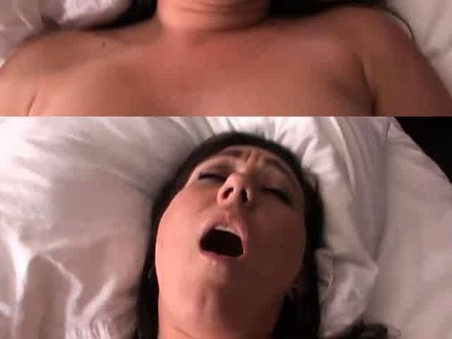 Amateur brunette hardcore pov style fucking