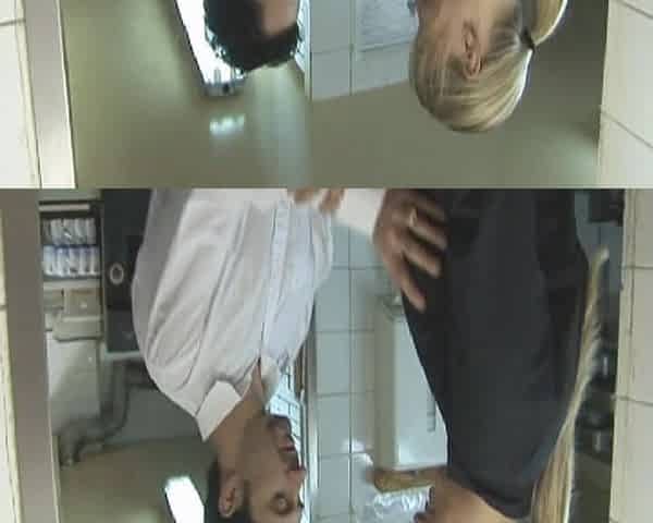 French Babe Got Double Fucked in the Kitchen