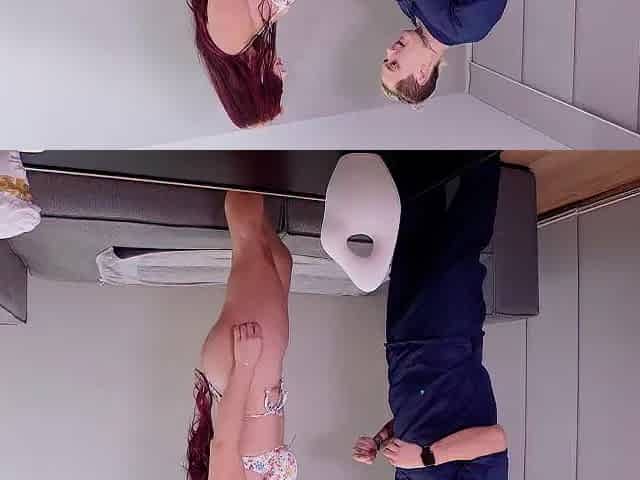 Hunk masseur fills his patient with joy - Aleja and Aaroon