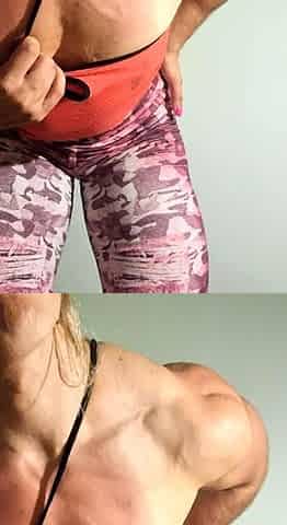 Amateur striptease and Solo masturbation