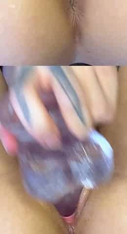 Stacked brunette goes solo toys and masturbation