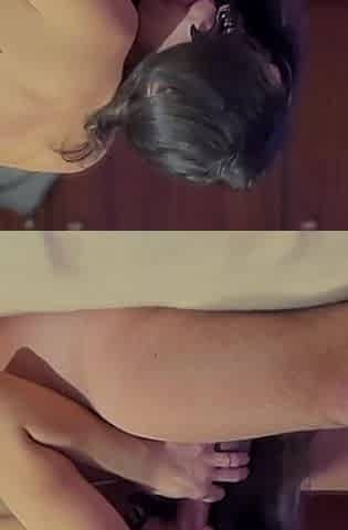 Passionate Sex with My Husband, Blowjob, Rimming and Cum in My Mouth