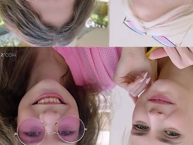 ULTRAFILMS Hawt Russian models Lika Star and Sofi Smile getting screwed by a stranger in this sexy 3some movie