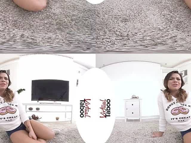 Chloe Lamur VR Porn: Jugs And Juice - VirtualTaboo
