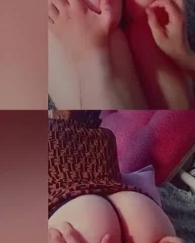 Youthful hotty with ideal booty enjoys having her holes licking! Real movie