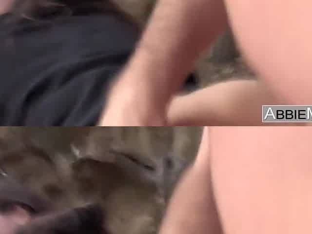 Fucked Me In The Woods - Risky Outdoor Quickie With James Deen And Abbie Maley