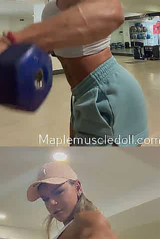 Muscle mother i'd like to fuck is not impressed about your petite packer