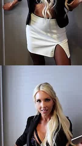 Hot Milf Realtor Teases her Client at Showing and Makes Him