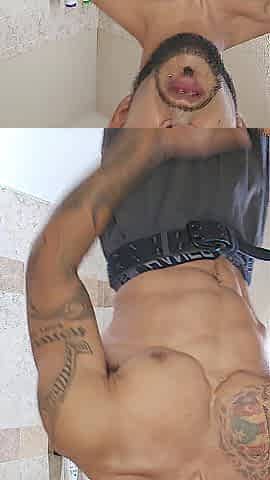 Muscle Worship Solo Cum-Discharged ????????????
