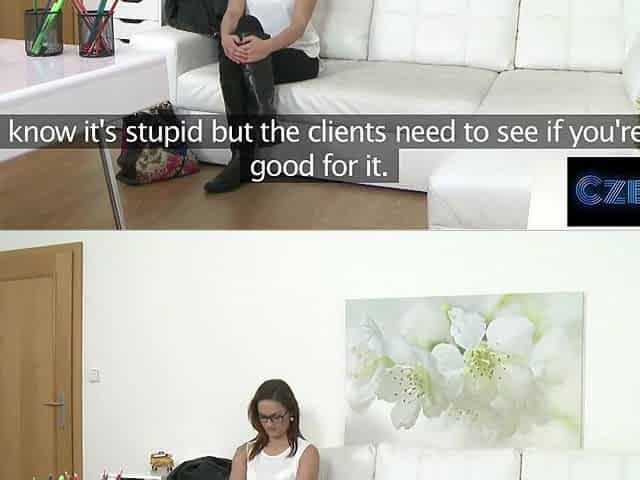 CZECH XXX - Nervous Newbie Turned On by Porn Cash Suggest