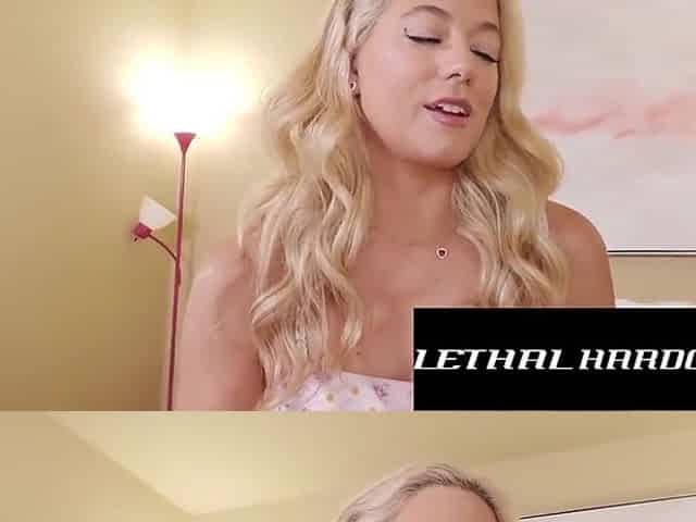 Blonde Stepdaughter Gets Dicked Really Hard