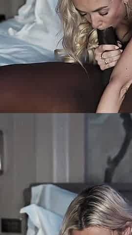 Miniature Blonde Birdie's Tiny Pussy Takes on Shadow Dimitri
