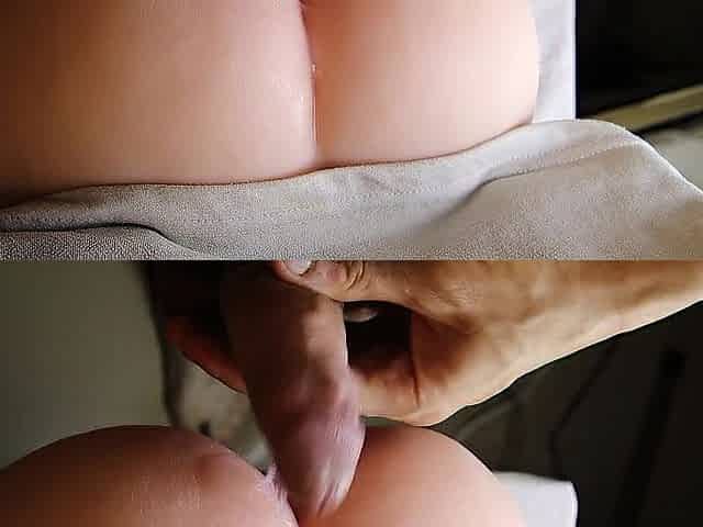 Drilled a gorgeous round booty perfectly and filled it with hawt milk
