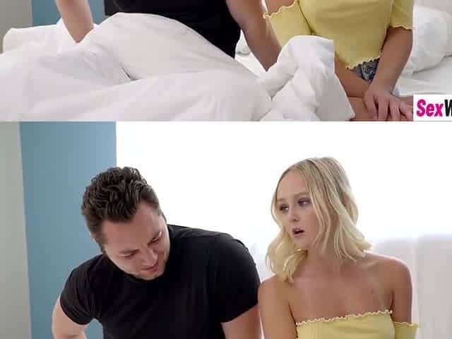 Teen 18+ Stepsisters Fake Prank Leads To Real Hardcore Fuck