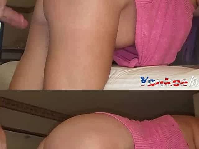 Sukie Rae Bent Over & Fucked Hard: Face Covered in Cum!