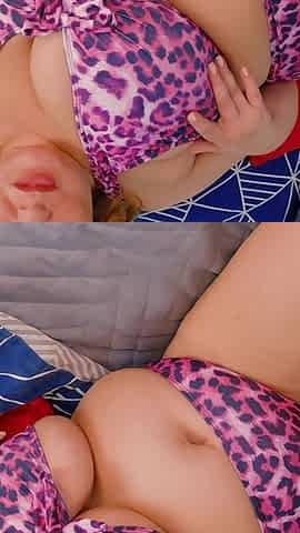 Plugging That Busty Fat Ass