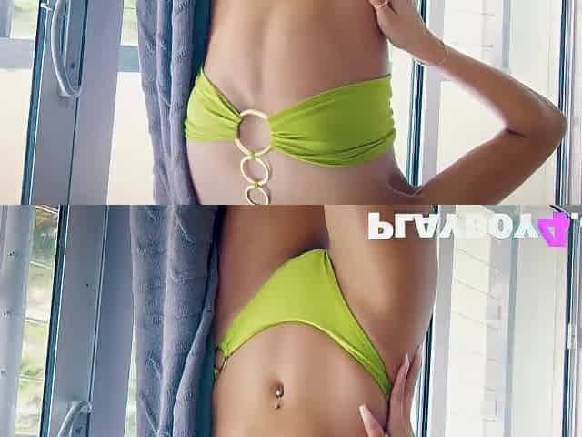 Sexy sweetheart disclosed her breathtaking body after sexy striptease
