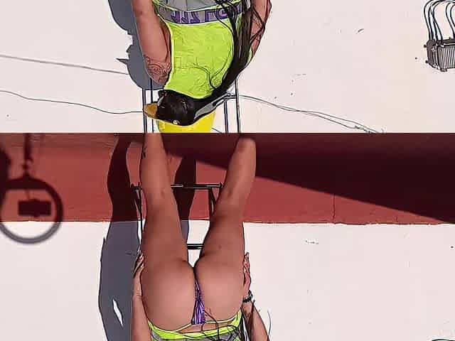 Concupiscent engineer is drilled by a client with a large wang, all her holes are filled with milk