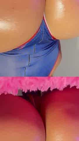 Solo Pussy and Dildo Play in Spider Woman Cosplay