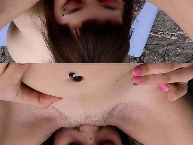 Beach POV Pussy Lick