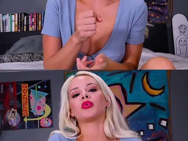 Elsa Jean One On One Sloppy Blowjob And Savage Twat Fuck