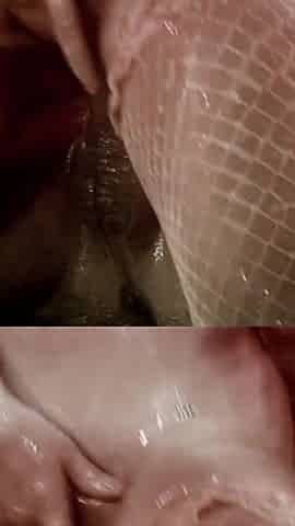 I come on your big tits in a sea of milk