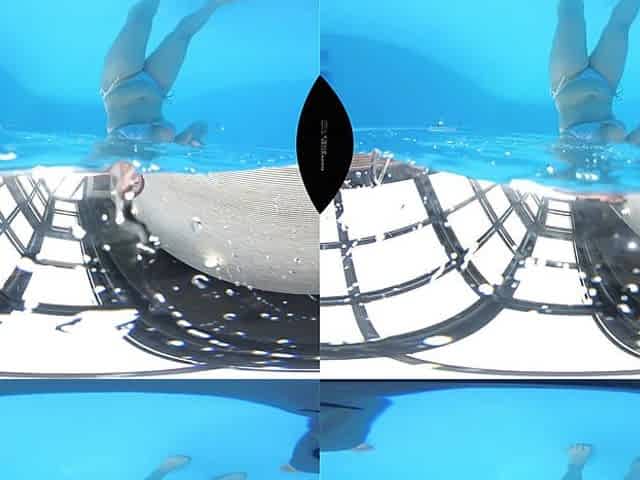 Approached By Two Busty Beauties In Bikinis For Covert Pool Sex