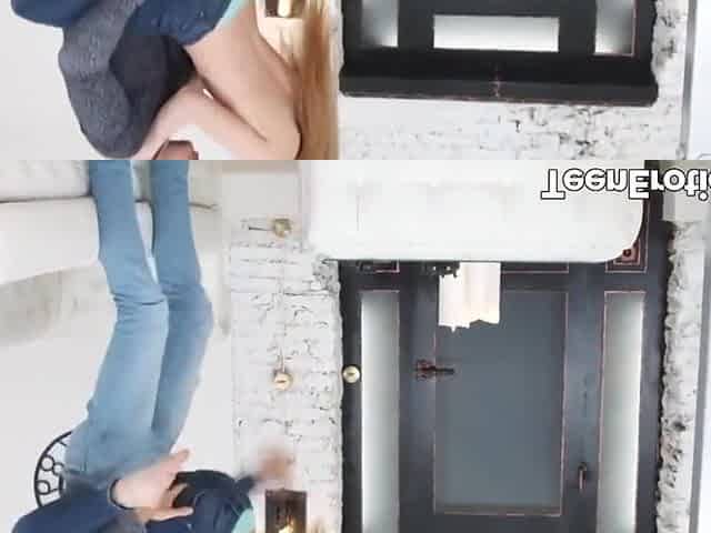 Flexible 18 Bounces On A Hard Cock - Melissa Hard, Petite Teen And Melissa Grand