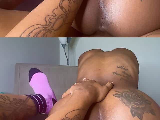 Black lesbos scissor and climax
