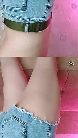 Cute Sassy Femboy Rocking Cowgirl Style Crop Shirt & Butt Shorts - 90+ Minutes of Live Pleasure