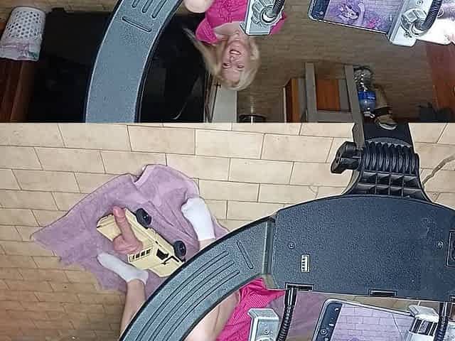 College Girl Gets Her Pussy Fucked with Rc Car