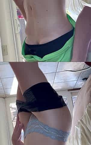 Stripping Out of My Workout Clothes for You
