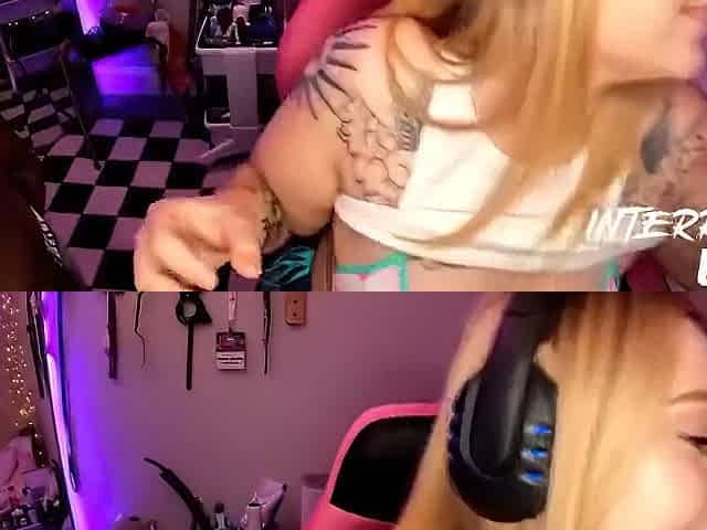 Gracie Pawg - Gamer Girl Pauses To Get Some Black Dick