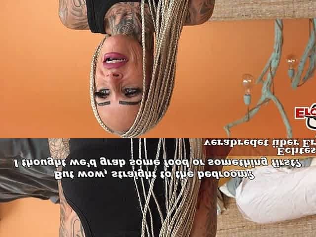 Erocom Date - German Tattoo MILF Makes Blind Date with Strangers via App