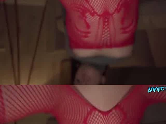 Lucy Mendez And Martin Gun In Crutchless Lingerie Rider