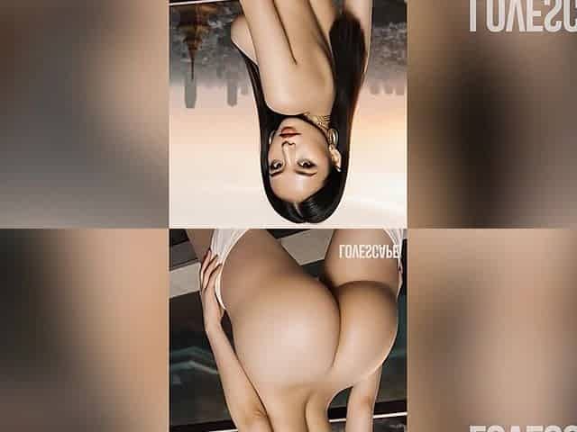 Rooftop Asian Nympho - Rough Sex & Thick Creampie Drop