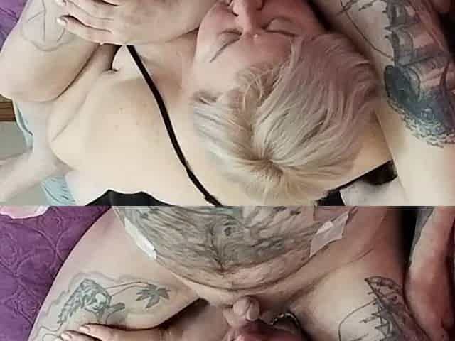 Deep Blowjob with Cum Swallowing