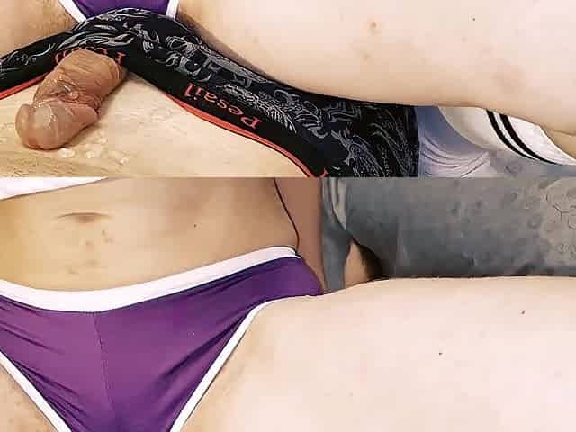 Saloons Schlong Massage Ends with Her Squirt Climax