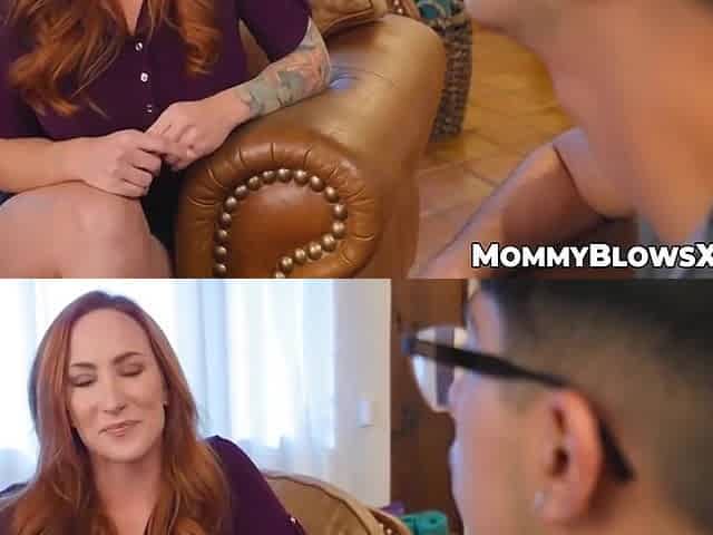 Stepmothers Love - Stepson Gets A Surprise Blowjob From His Hot Stepmom - Sophia Locke And Diego Perez
