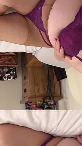 Playing in My Tan Pantyhose