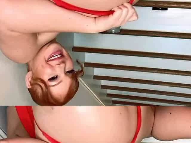 Stacked brunette goes solo toys and masturbation