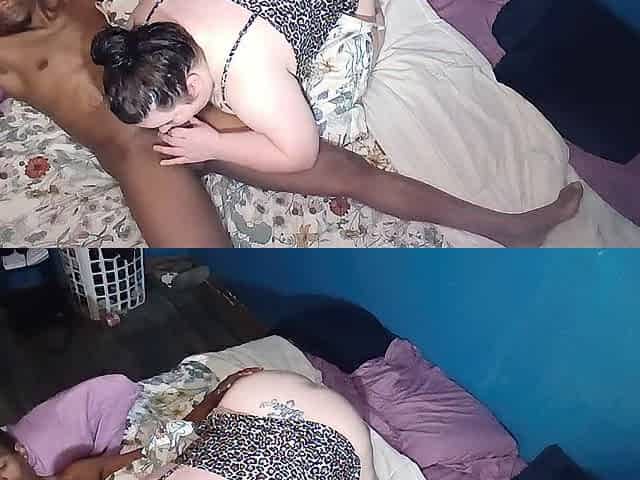 Sloppy Lynn Eating a Large Cock Real Precious This Is Fire
