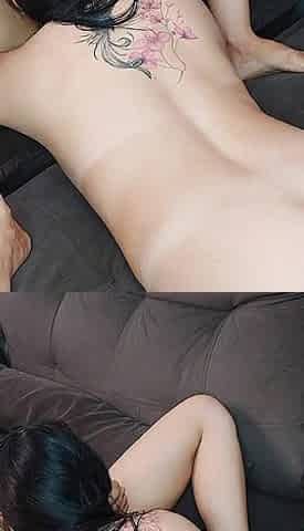Wife Takes off Husband's Condom to Ejaculate in Her Friend's Tight Vagina